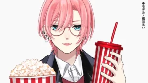 映画館のジュースを持つ手のイラスト