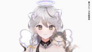 天使の羽＆輪のイラスト