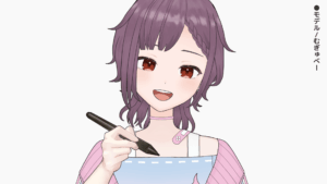 お絵かきペンを持つ手のイラスト