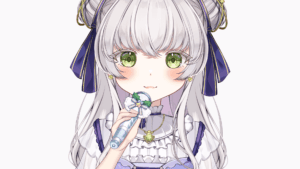 【有料】クリスマスマイクを持つ手のイラスト