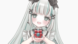 プレゼントを持つ手のイラスト