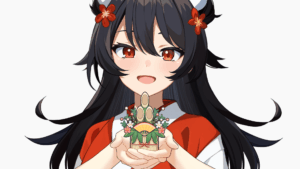 【有料】門松を持つ手のイラスト