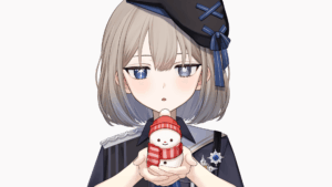 【有料】雪だるまを持つ手のイラスト