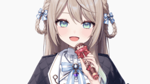 バレンタインマイクを持つ手のイラスト