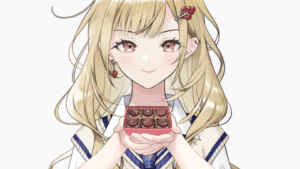 【有料】手作りチョコを持つ手のイラスト