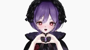 ハートをつくる手のイラスト