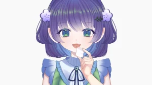 マシュマロを持つ手のイラスト