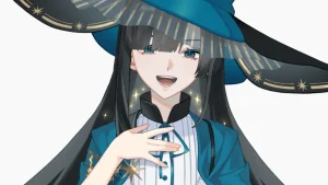 胸にあてる手のイラスト