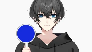 回答札を持つ手のイラスト