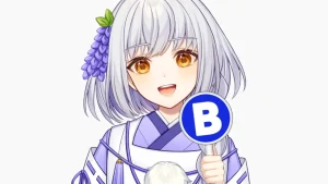 回答札(A・B)を持つ手のイラスト