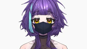 立体型マスクのイラスト