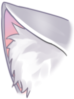 猫耳(茶・黒・白)のイラスト